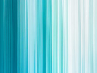 Fototapeta premium Abstract vertical gradient teal stripes for modern minimal backgrounds