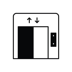 Elevator vector icon