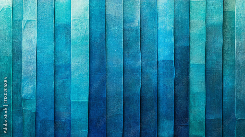 Poster Abstract vertical gradient texture with blue tones in modern design