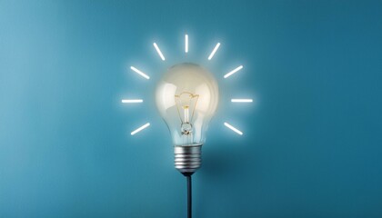 The connected light bulbs all turn on at once and emit light.