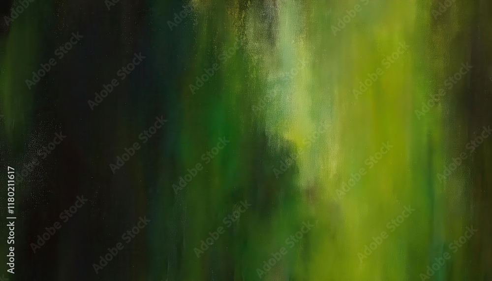 Poster abstract green and yellow textured background with dark gradients for nature inspired decor or graph
