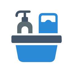shower caddy icon design