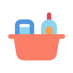 shower caddy icon design
