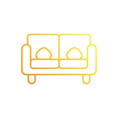 Couch vector icon