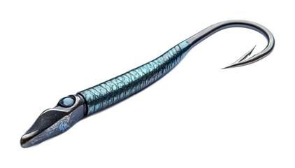 Fishing Hook Remover Tool for Safe Extraction - Isolated on White Background