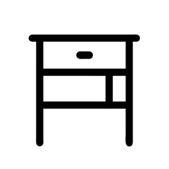 side table icon design