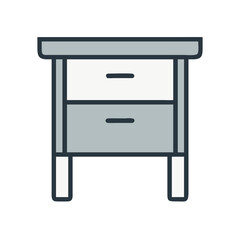 side table icon design