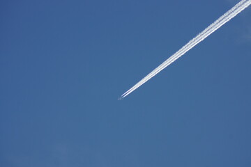 airplane in the sky