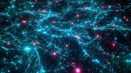 Obraz premium Dazzling north star shining brightly above cosmic horizon picture