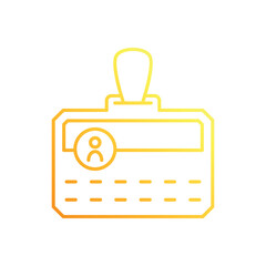 Id Card vector icon