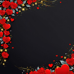 frame for congratulating your beloved woman on Valentine's Day