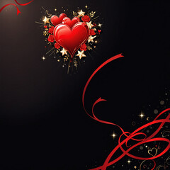 frame for congratulating your beloved woman on Valentine's Day