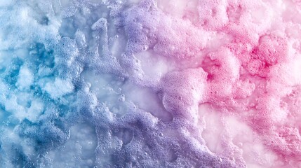 Obraz premium Abstract Blue Pink Foamy Texture Background Image