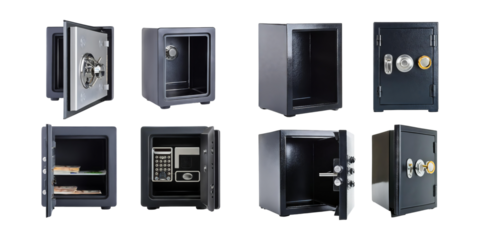 Various Perspectives of Modern Black Security Safes and Vaults