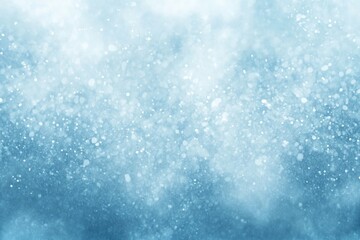 Close up shot of snow-covered ground with details on texture and patterns