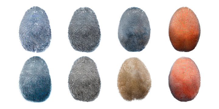 Transparent Background with Varied Egg Shapes