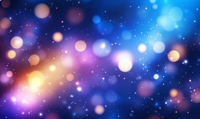 Obraz premium blue gradient blurred background