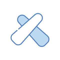 Tailor's chalk vector icon