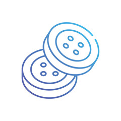Button vector icon