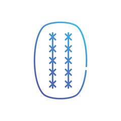 Stitches vector icon