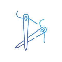 Tapestry needle vector icon
