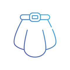 Skirt  vector icon