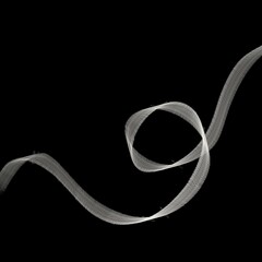 ribbon on white background