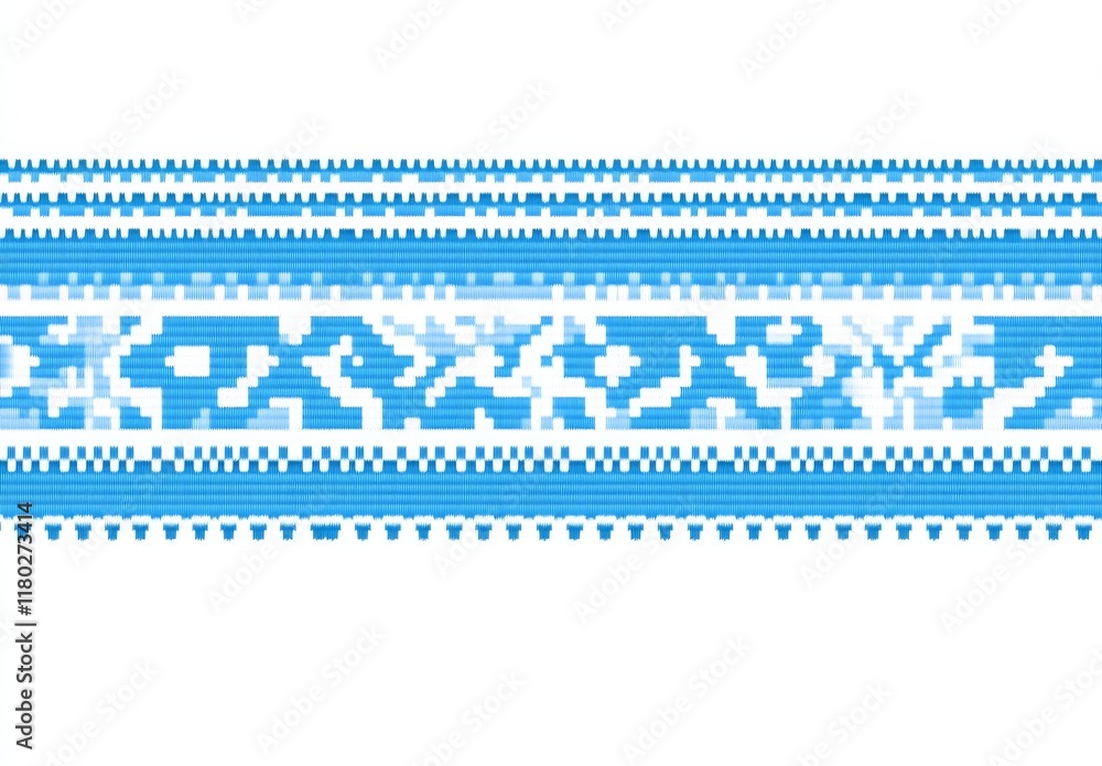 Poster abstract geometric pattern featuring lines and snowflakes, set against a seamless modern backdrop wi