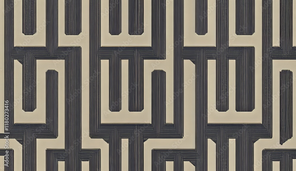Poster abstract geometric design featuring stripes and lines. seamless modern backdrop. decorated with whit