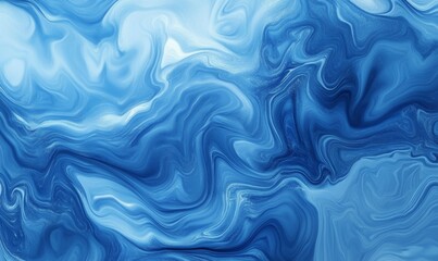 Obraz premium Blue water wave abstract texture background