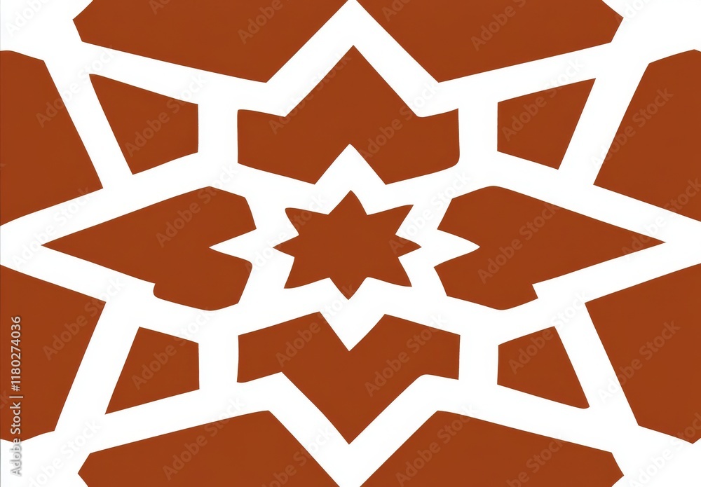 Poster a geometric pattern featuring lines on a seamless modern background, dressed in a white and beige te
