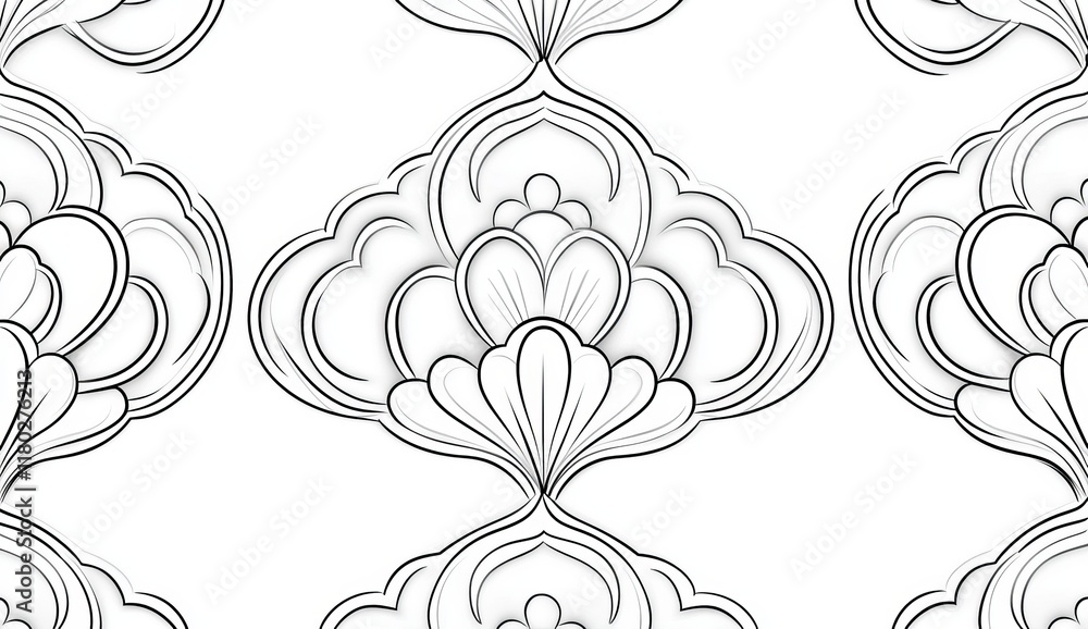 Poster a modern background adorned with an abstract geometric pattern of stripes and lines, complemented by