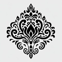 abstract floral ornament