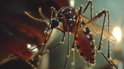 Fototapeta premium ant on a leaf