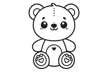 Teddy Bear Coloring Pages