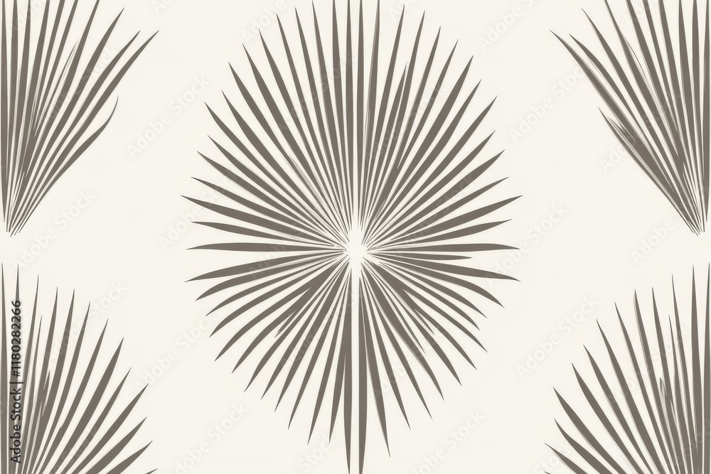 Poster a pattern of lines in a geometric style sits on a seamless modern background. the white and gray tex