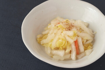 白菜のもみ漬け