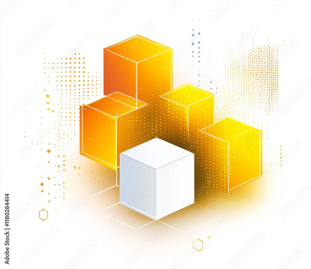 Poster a seamless modern background is decorated with an abstract geometric pattern of stripes and lines, a