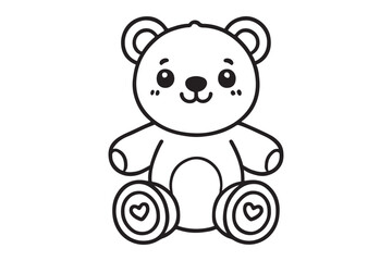 Teddy Bear Coloring Pages