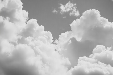 Jetliner in cloudy sky