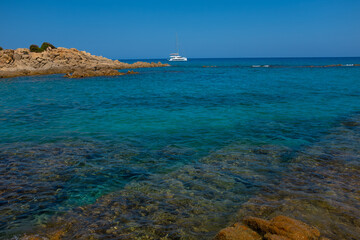 Die K&uuml;ste von Sardinien bei Cala Liberotto