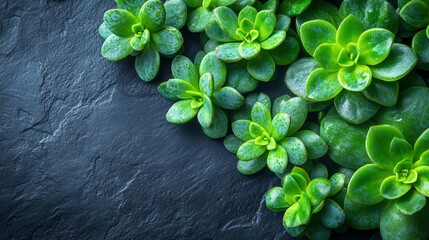 Close-up of green succulent plants