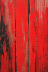 Intensive rote Holzpaneele mit faszinierender Textur und Musterung

