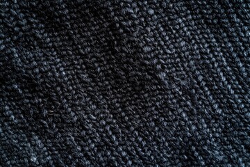 Black wool texture