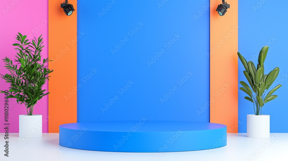 Poster create a professional-looking studio anywhere using virtual set, requiring only a simple setup, a fe