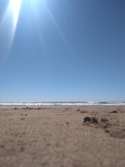 Playa Argentina en verano