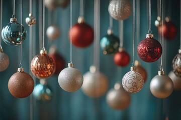 Hanging Christmas Ornaments
