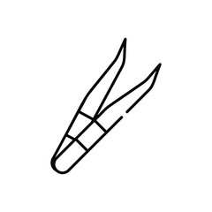 Tweezer vector icon