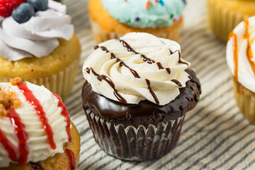 Sweet Homemade Assorted Gourmet Cupcakes