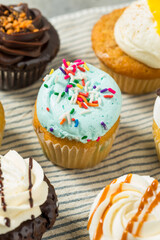 Sweet Homemade Assorted Gourmet Cupcakes